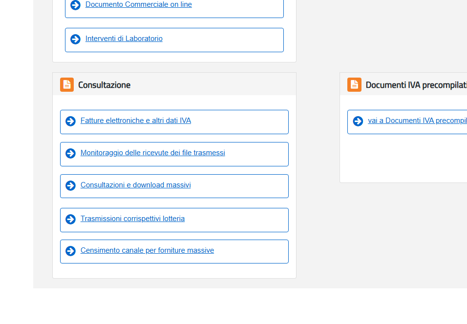 COnsultazione