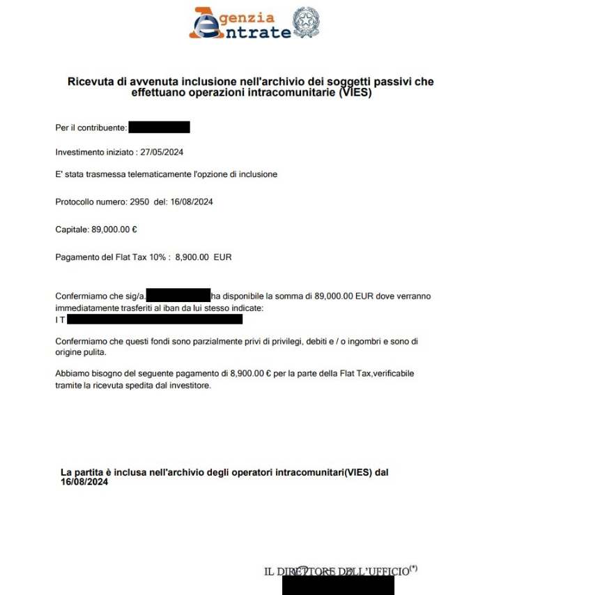 Falsa e-mail Agenzia delle Entrate