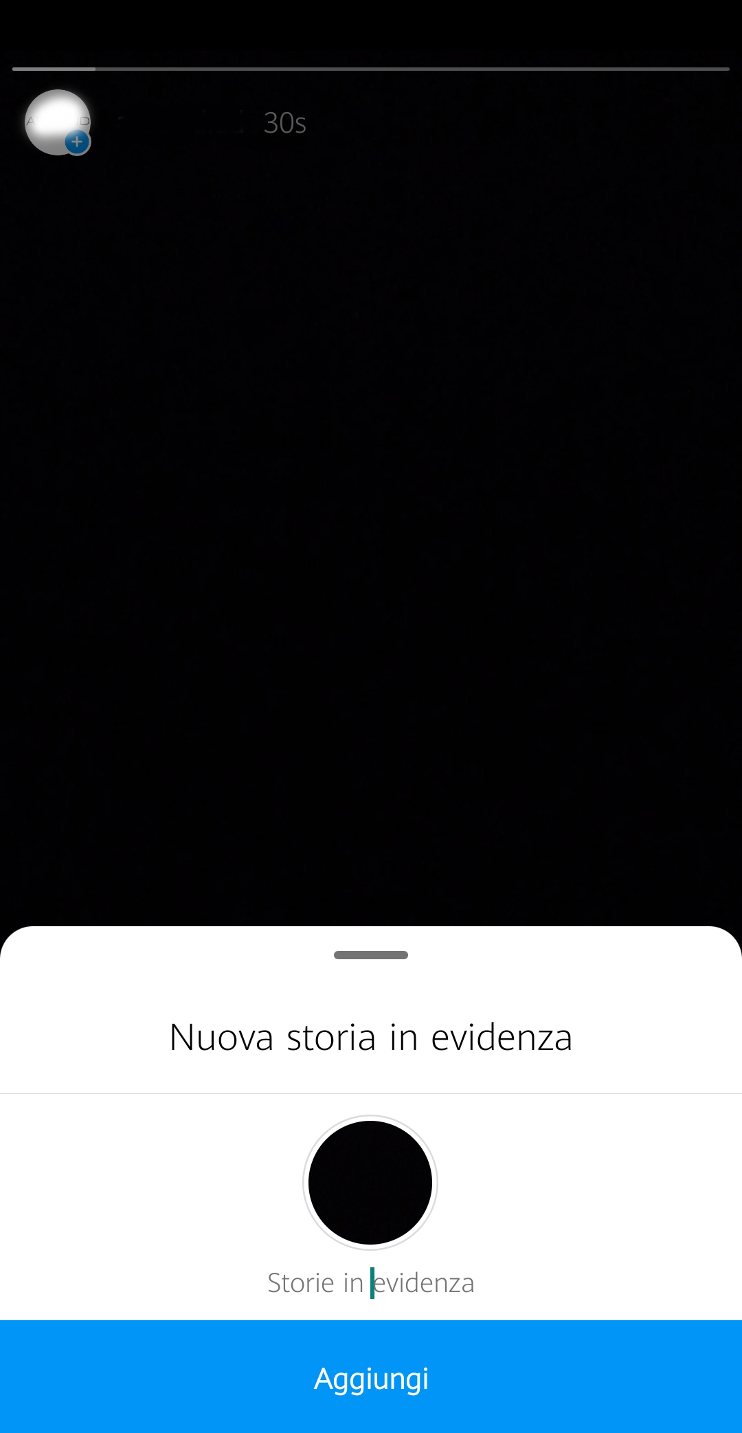 Contenuti in evidenza Instagram
