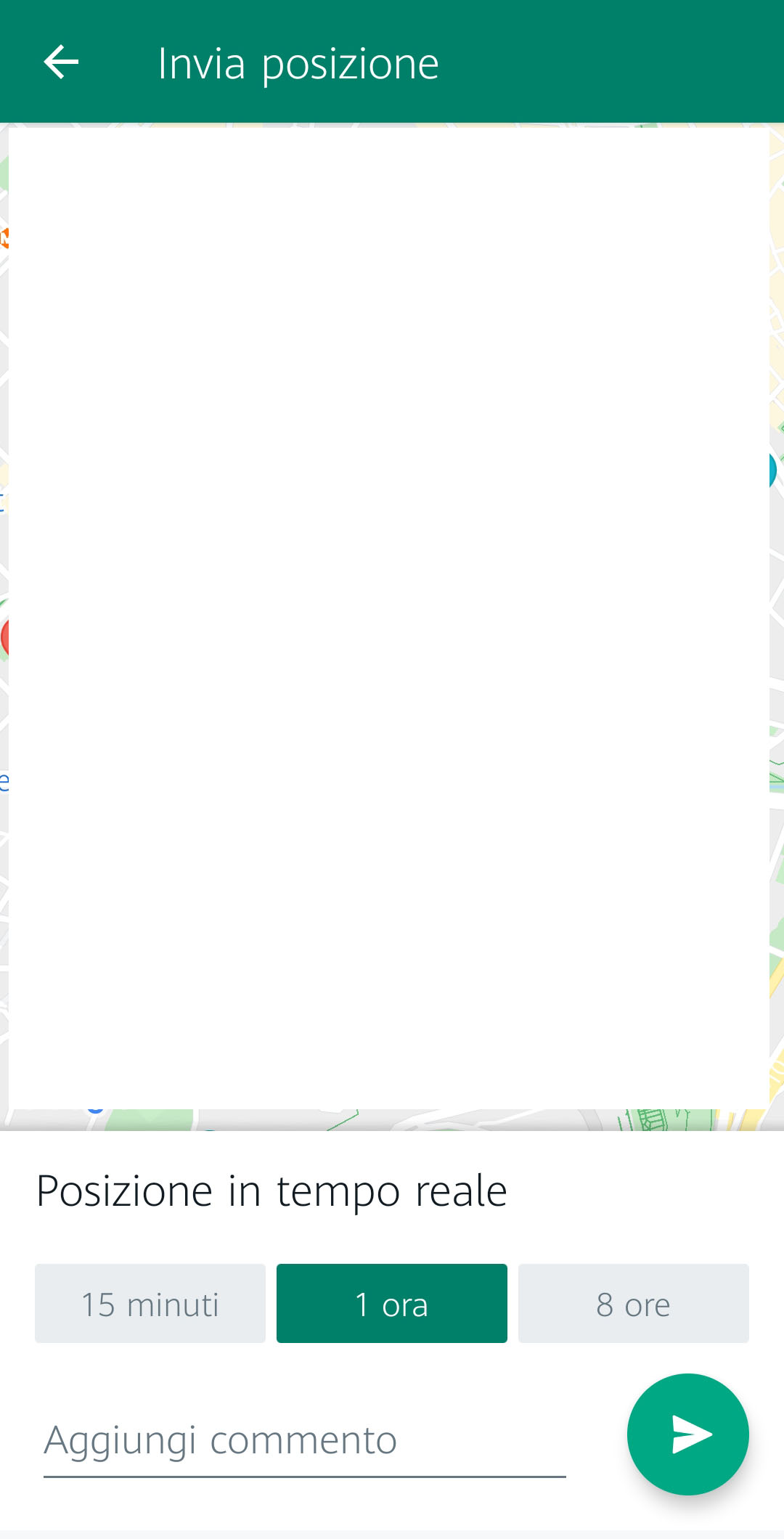 Come inviare la posizione su WhatsApp