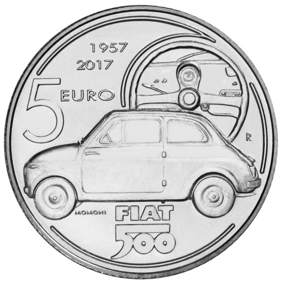 Moneta da collezione Fiat 500