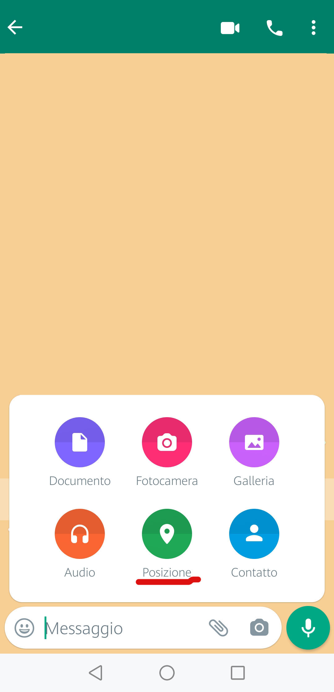 Come inviare la posizione su WhatsApp