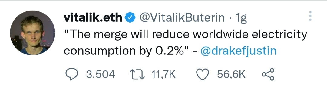 Dichiarazione di Vitalik Buterin