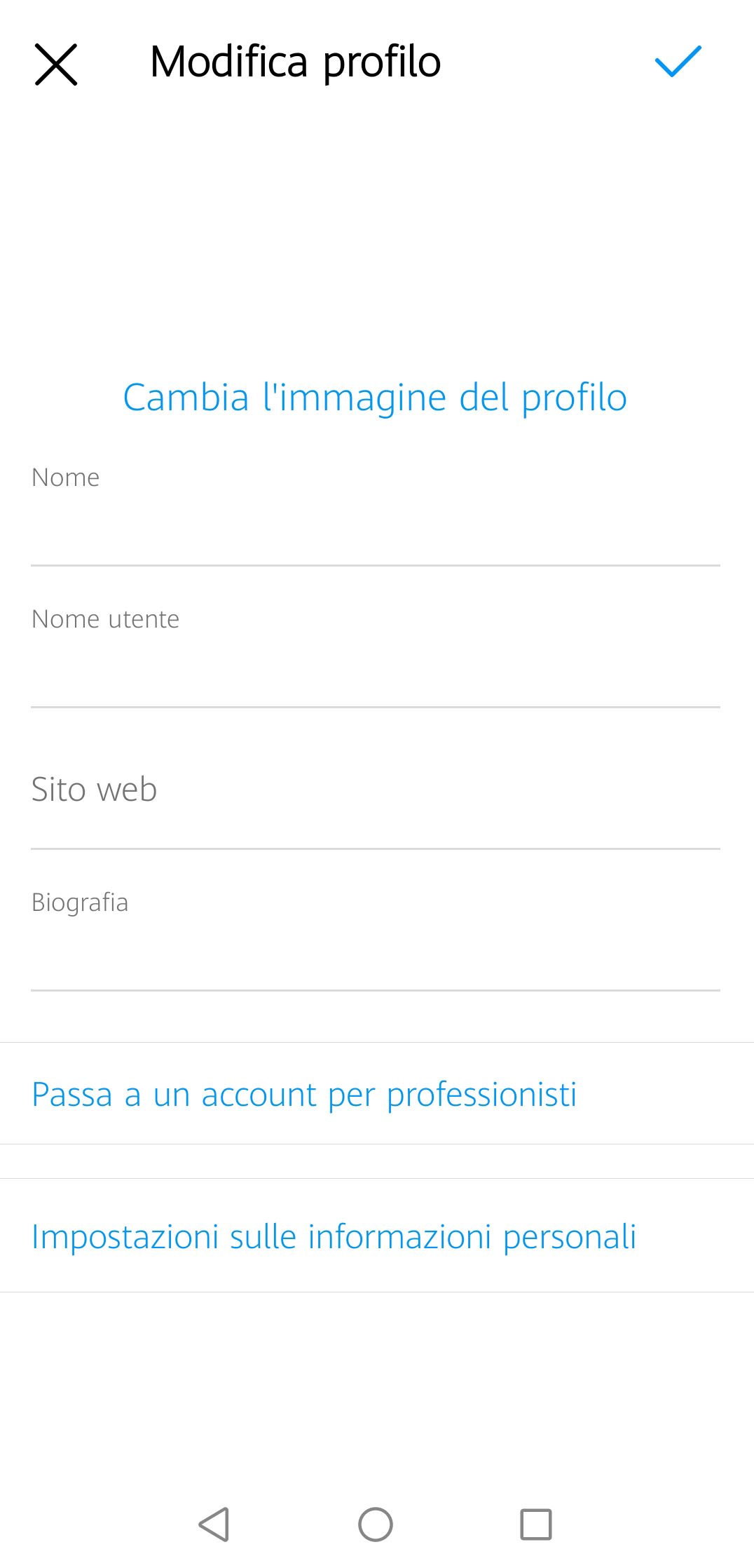 Come cambiare nome su Instagram