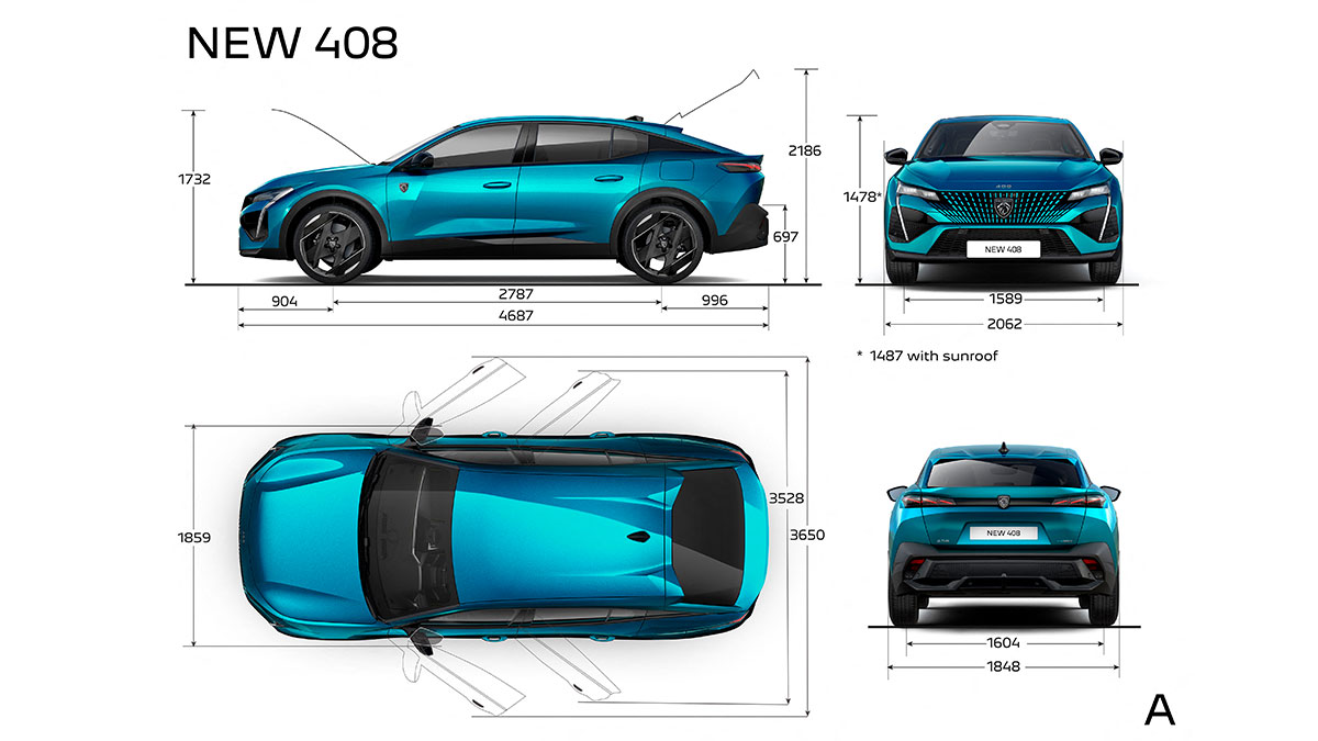 Nuova Peugeot 408