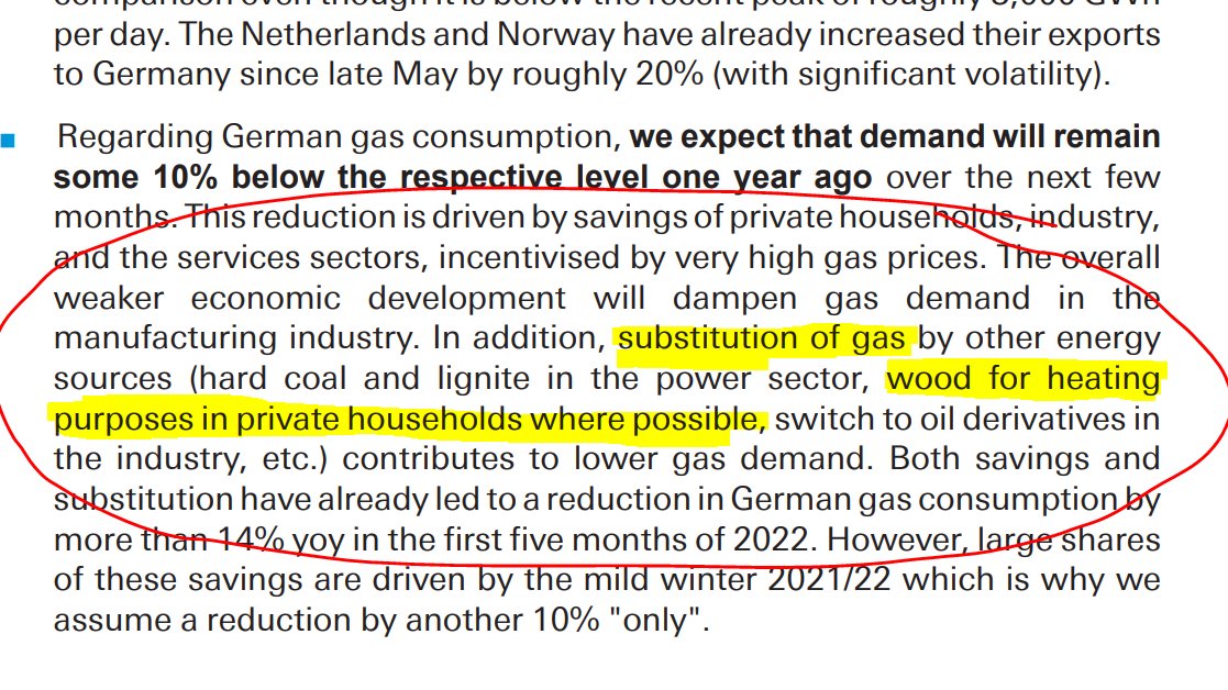 Strappo del report di Deutsche Bank dedicato alla crisi energetica in Germania