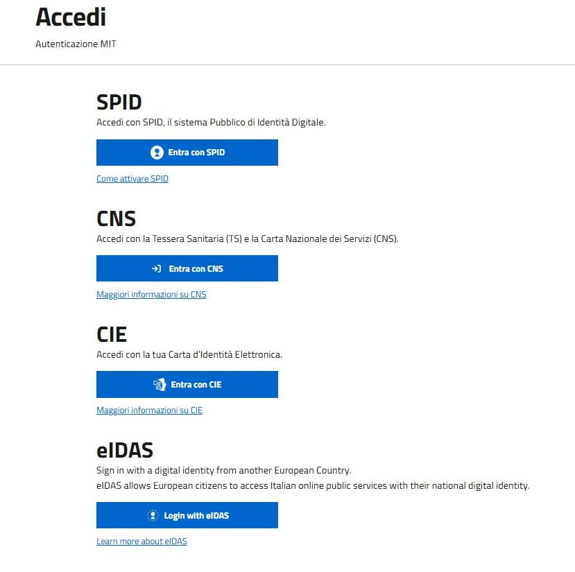 Accesso piattaforma bonus affitto