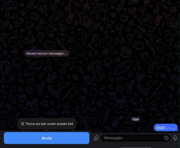 TranscriberBot di Telegram