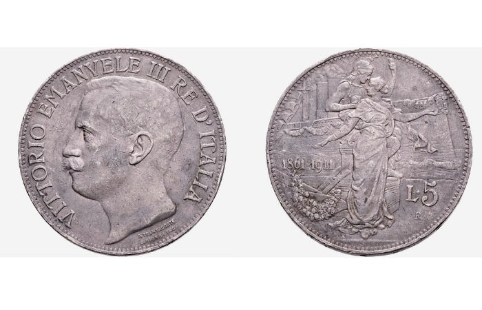 5 lire del 1911