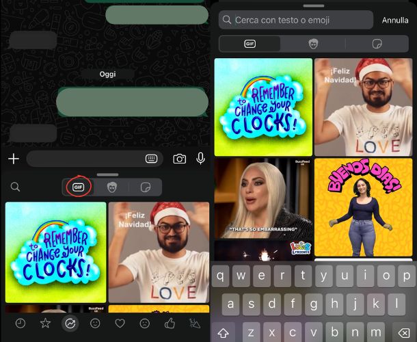 GIF di WhatsApp