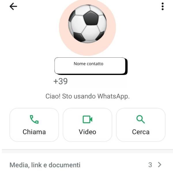Chiama Whatsapp Android