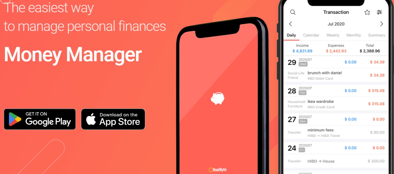 Money Manager Expense & Budget