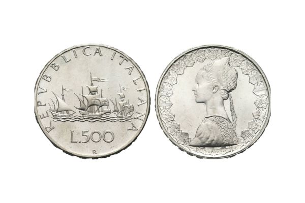 500 Lire «Caravelle» d'argento