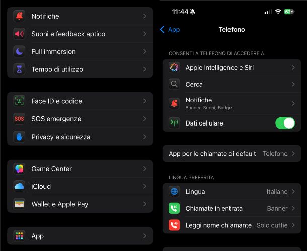 App Telefono