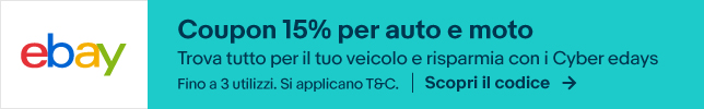Coupon 15% per auto e moto