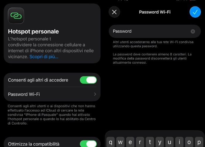 Hotspot personale