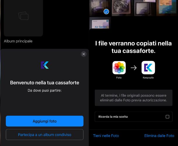 Come funziona l'app KeepSafe