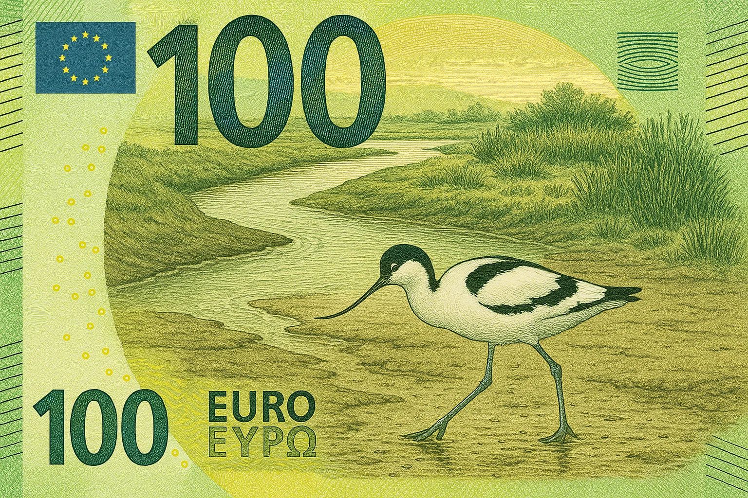 Tema fiumi e uccelli