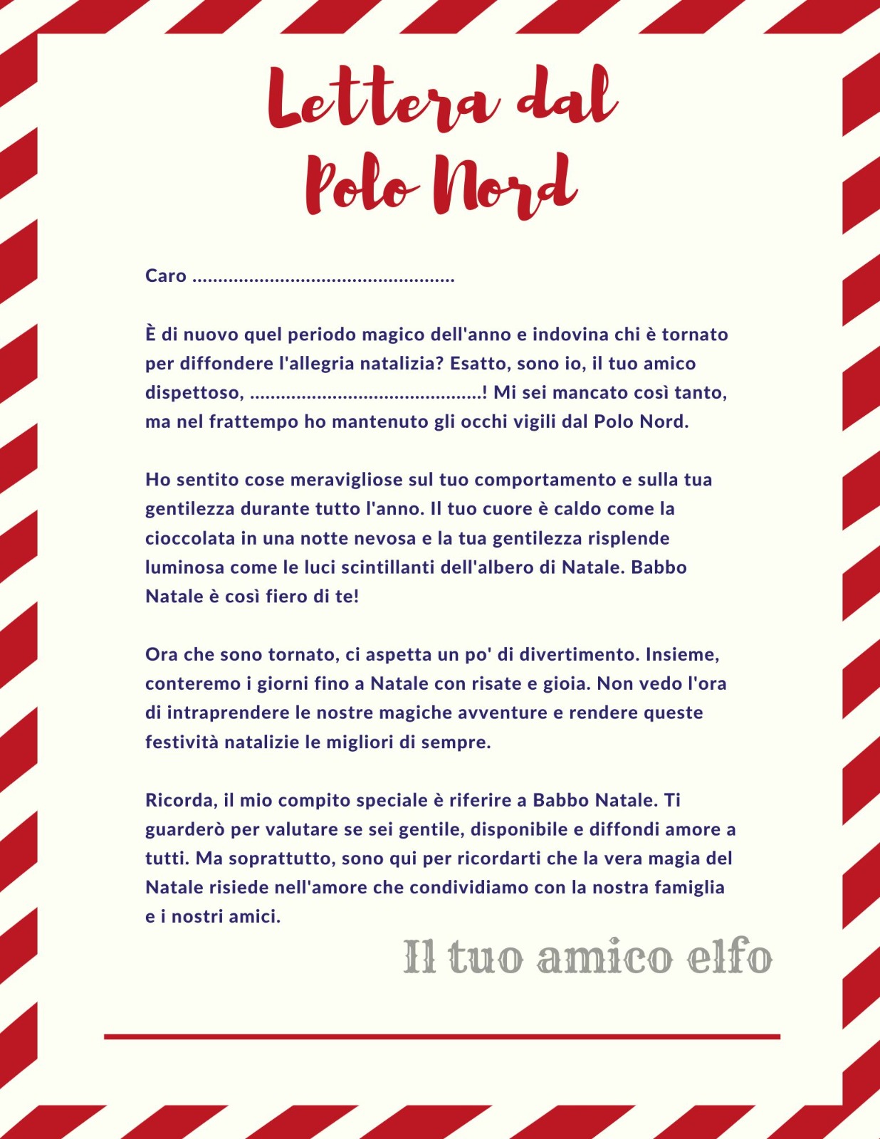 Lettera Elfo