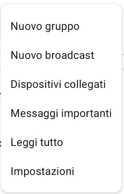 Cambiare numero WhatsApp