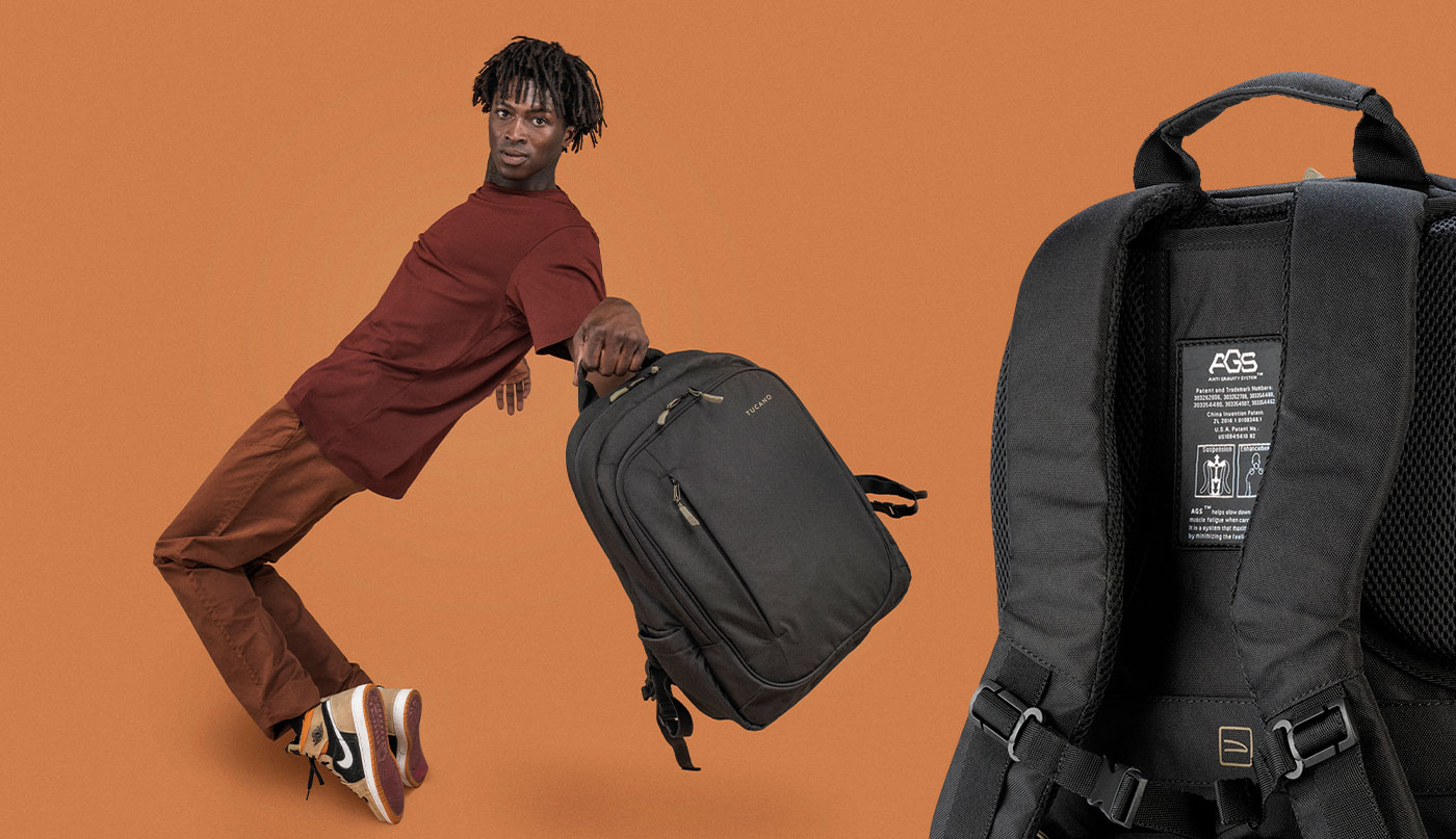 Zaino con tecnologia AGS