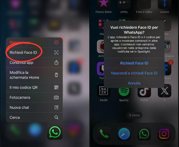 Come bloccare un'app