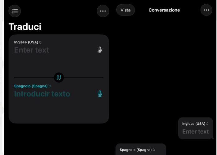 Traduci di Apple