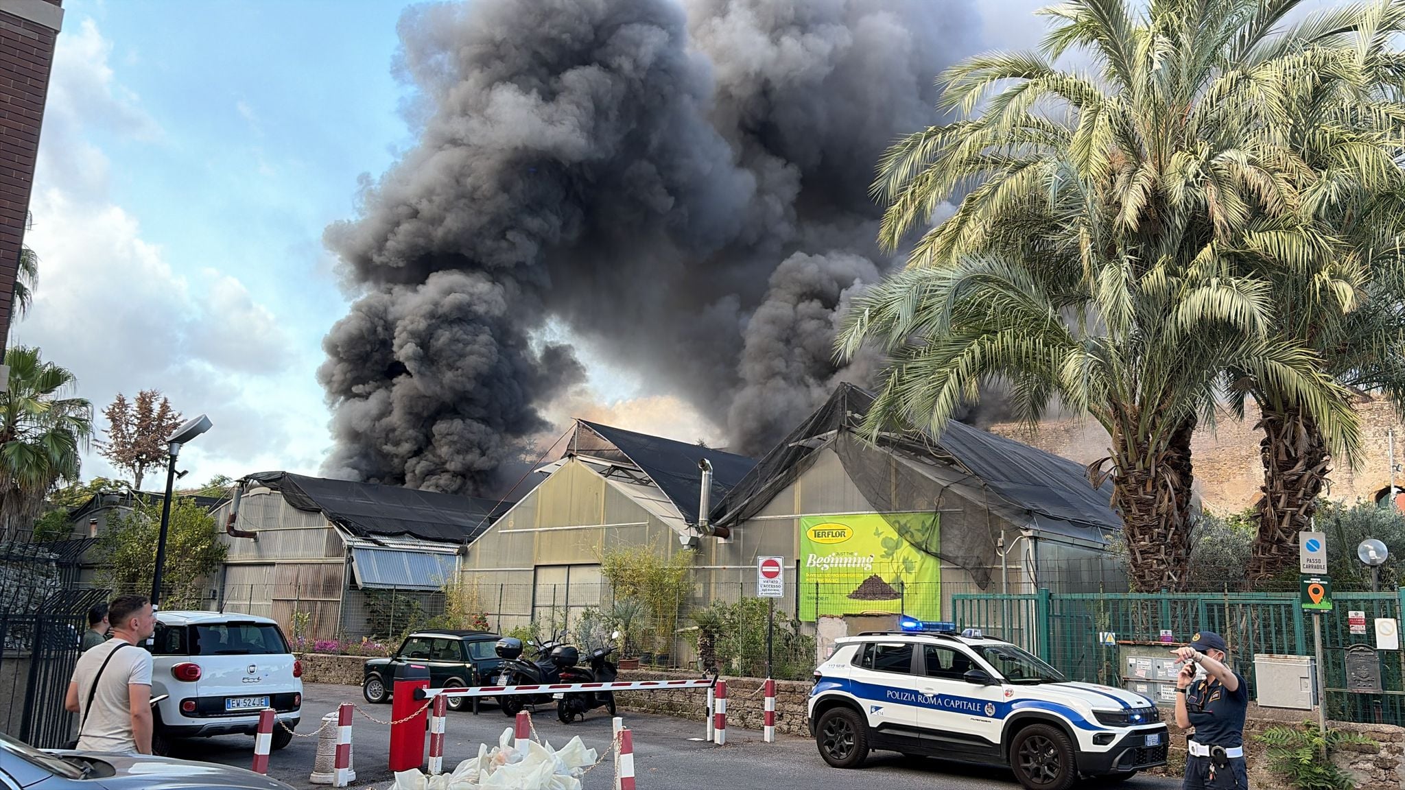 Incendio Mandrione / 2