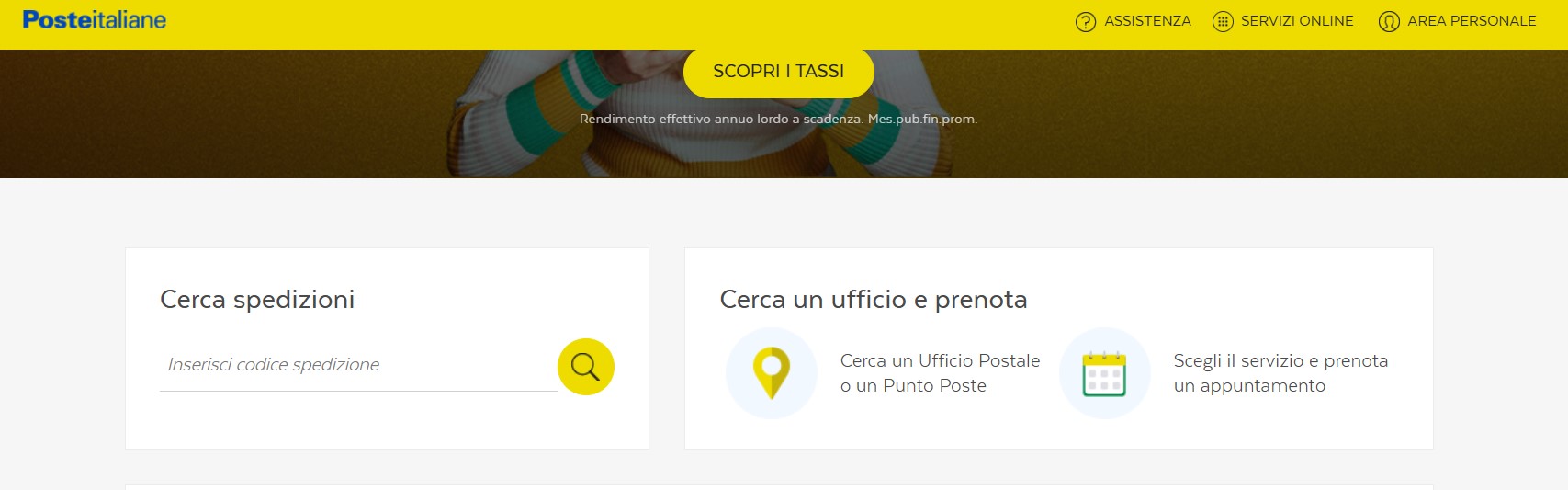 Cerca spedizione