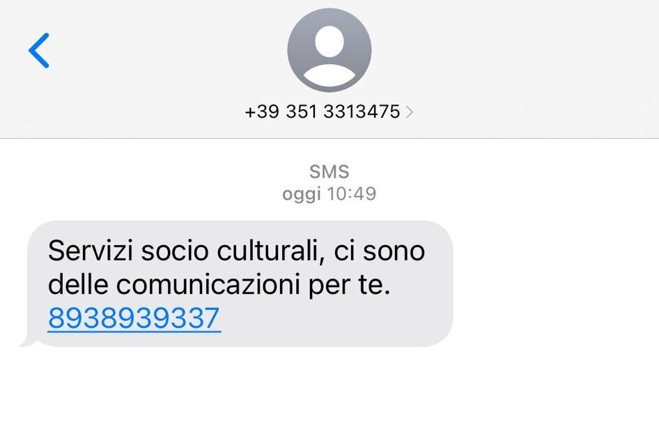 «Servizi socio culturali»