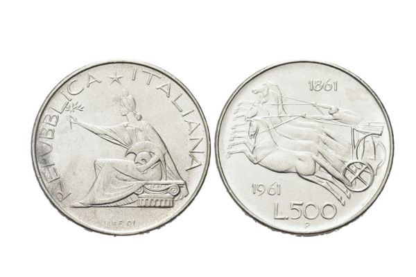 500 Lire «Unità d'Italia» Prova del 1961