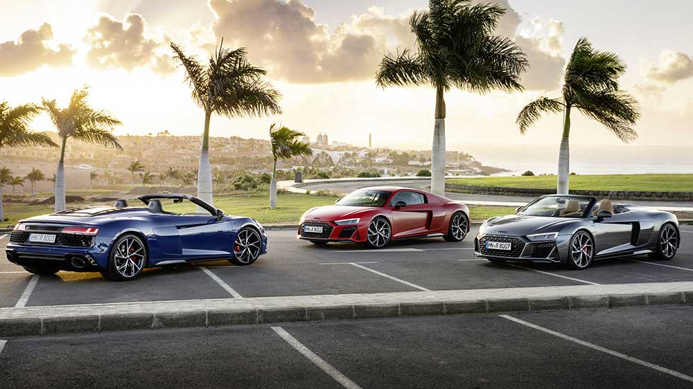 Audi R8 V10 performance RWD