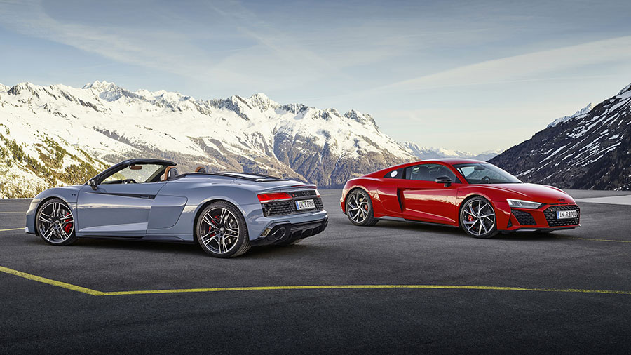 Audi R8 V10 performance RWD
