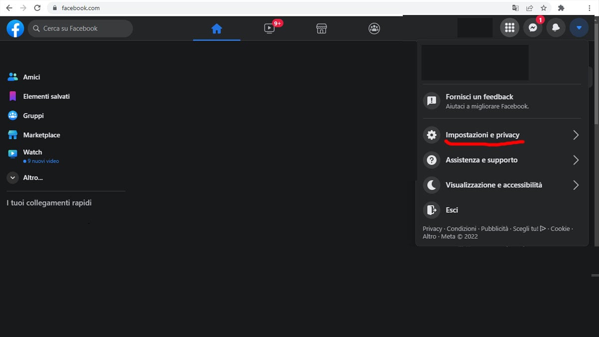 Come cambiare nome su Facebook