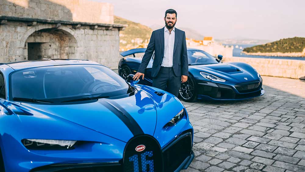 Bugatti, Rimac, Porsche