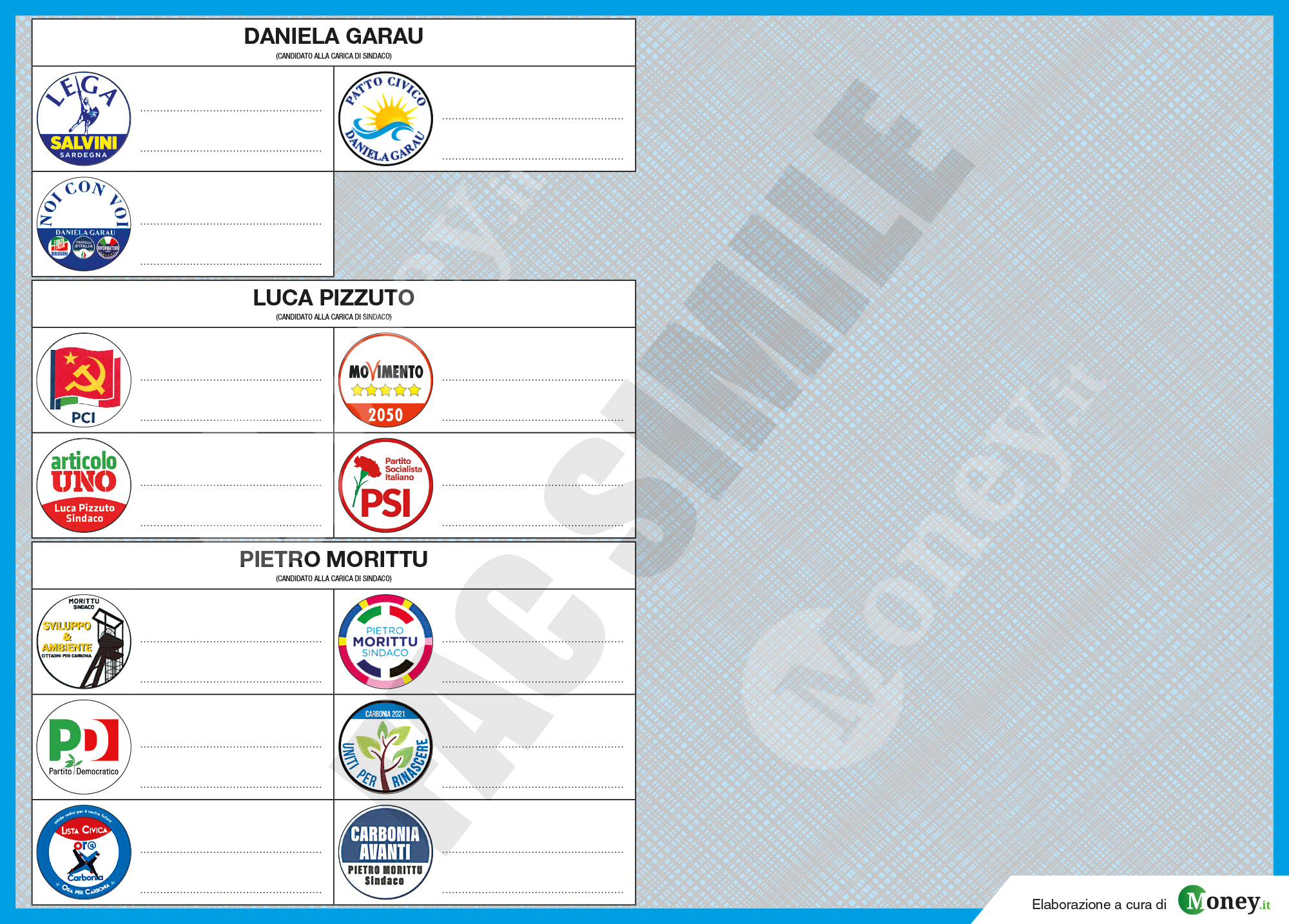 Elezioni Carbonia 2021
