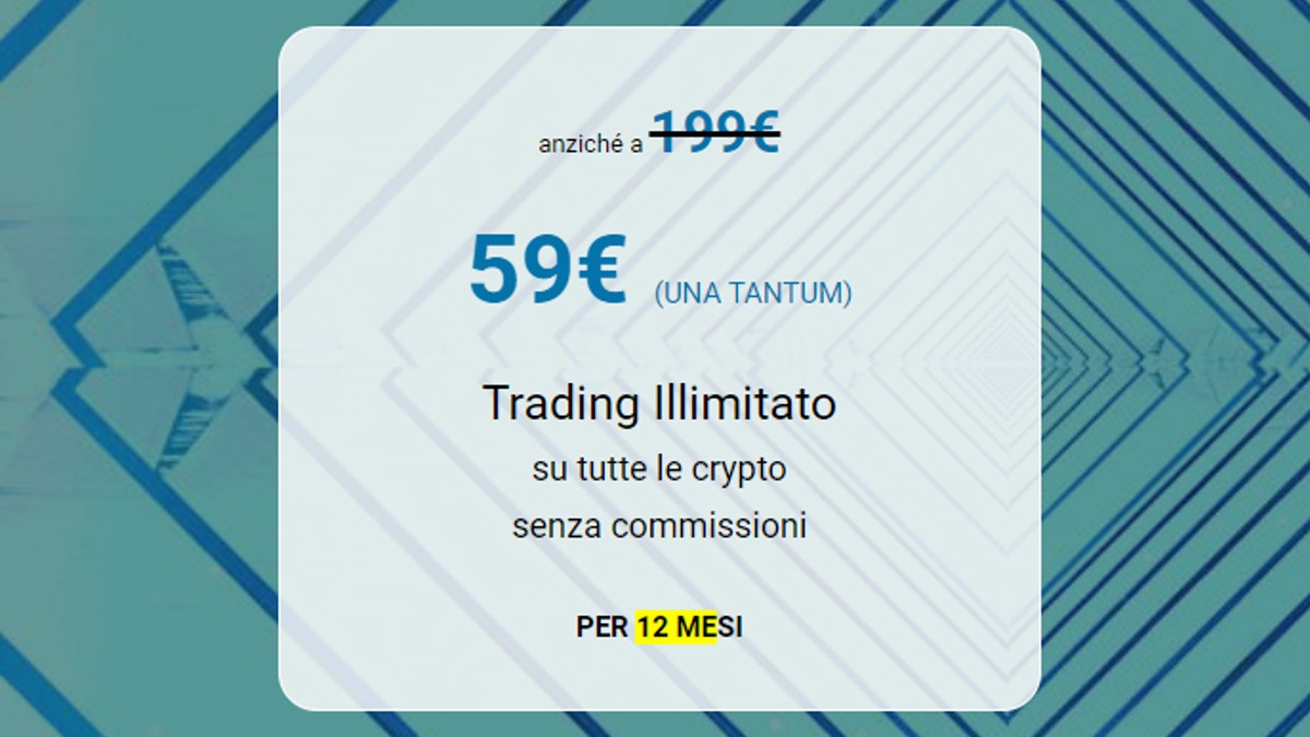 Offerte Cryptosmart “TRADING COMMISSIONI 0”