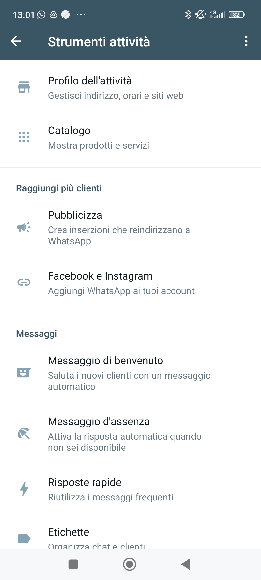 Come programmare messaggi su WhatsApp Business