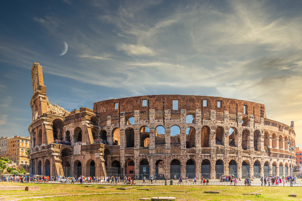Anfiteatro del Colosseo, Roma, Italia