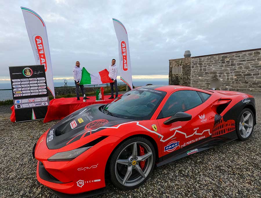 Ferrari Guinness World Record 2021