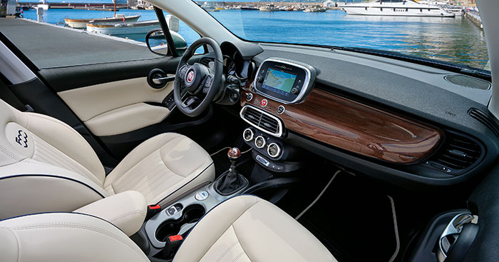 Fiat 500 e 500X Yachting
