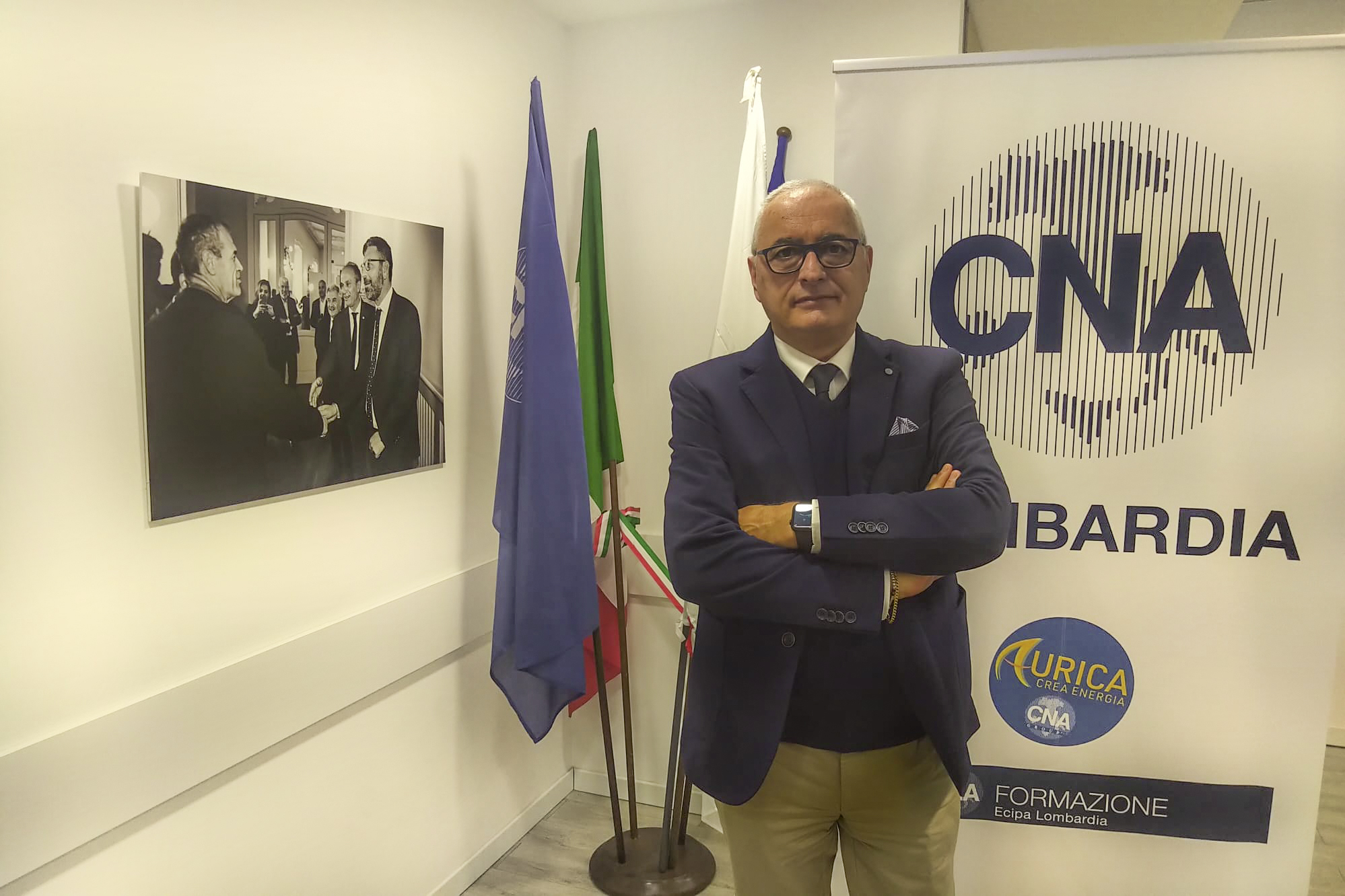 Giovanni Bozzini, presidente CNA Lombardia