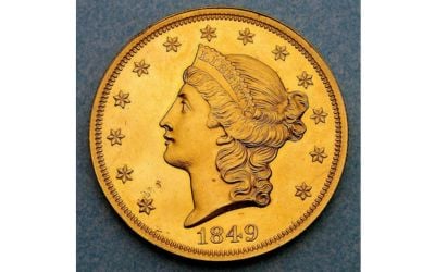 Double Eagle Proof del 1849