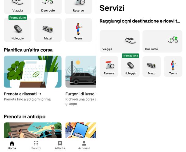 App di Uber