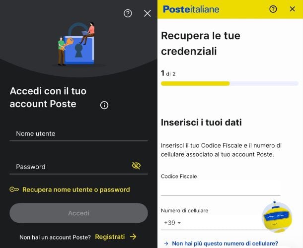 App di Poste Italiane
