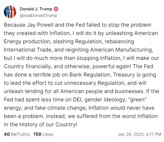 L'ira di Trump contro Powell