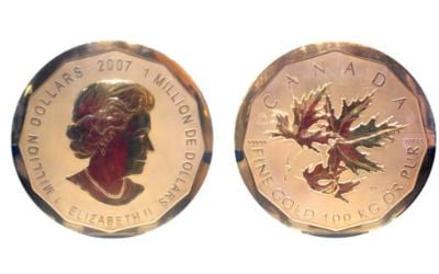 Canadian Gold Maple Leaf