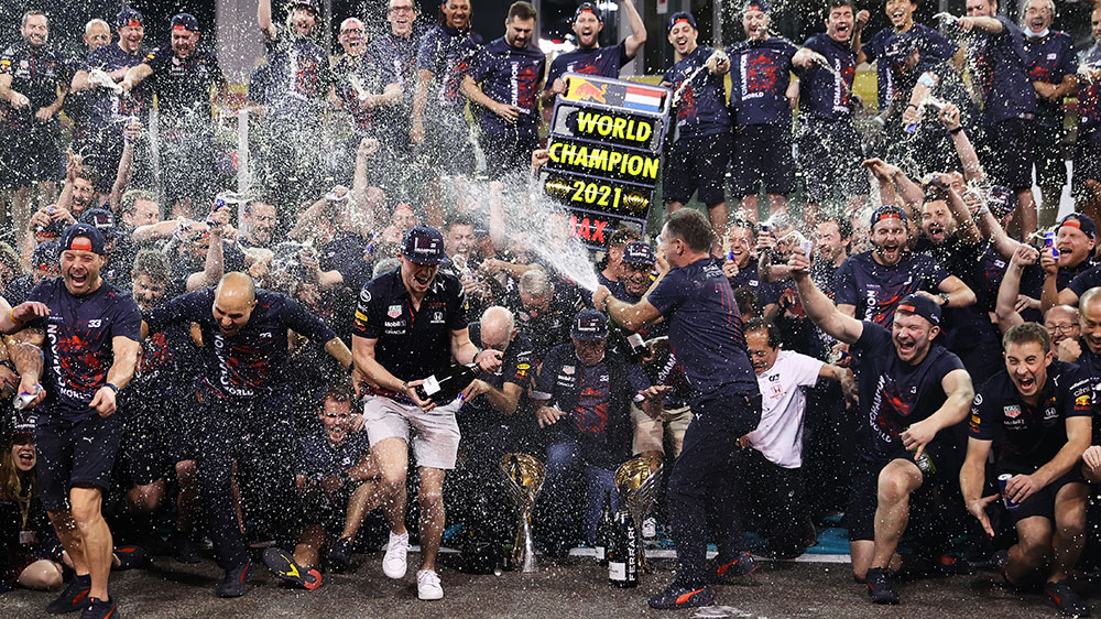 Max Verstappen World Champion F1 2021