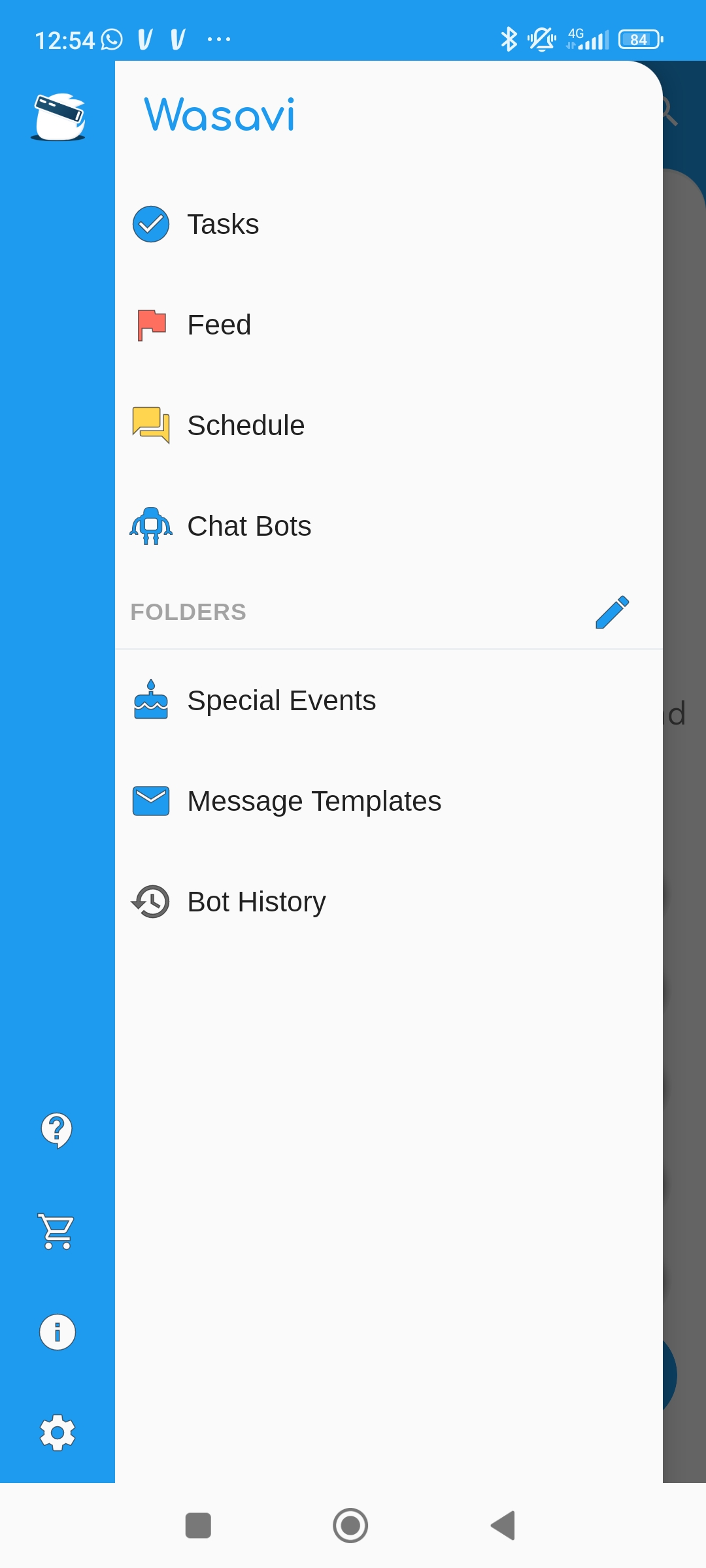 Come programmare messaggi WhatsApp con Wasavi
