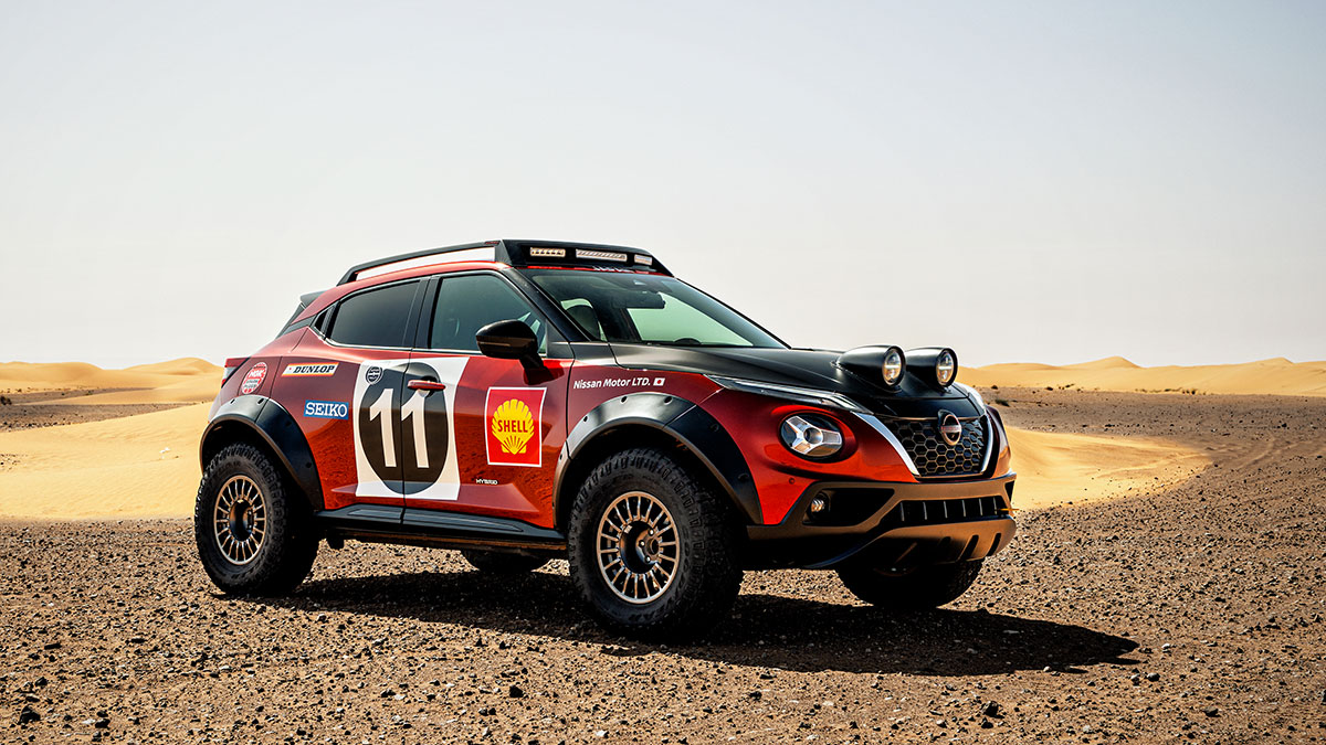 Nissan Juke Hybrid Rally Tribute